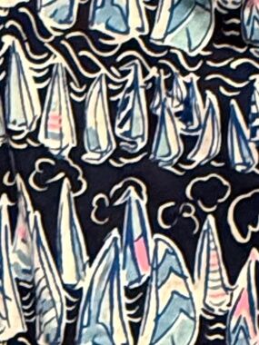 Lilly Pulitzer Navy Sailboat Dress